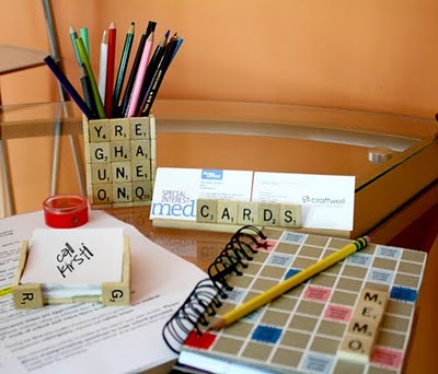 Scrabble - Decor - Desk Set