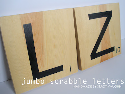 Scrabble - Decor - Oversized Letters